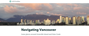 StoryMaps with ArcGIS Online